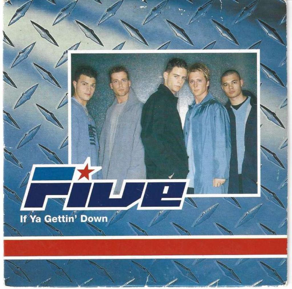 cd single FIVE - If Ya Gettin' Down, CD & DVD, Enlèvement ou Envoi, Comme neuf, Hip-hop et Rap