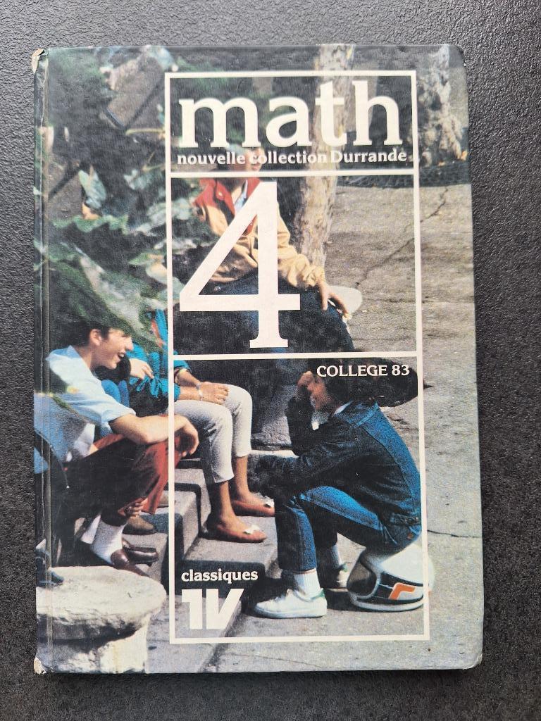 Math 4 nouvelle collection Durrande, Enlèvement ou Envoi, Utilisé, Secondaire, Durrande