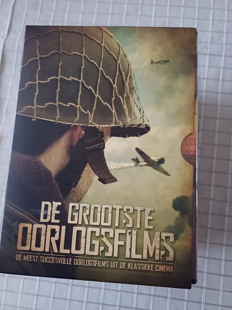 Dvd box De Grootste Oorlogsfilms, Cd's en Dvd's, Dvd's | Actie, Ophalen