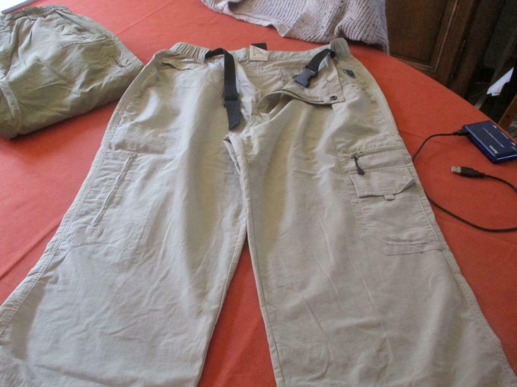 PANTACOURT HOMME BEIGE KARRIMOR.  TAILLE  L, Enlèvement ou Envoi, Comme neuf, Taille 52/54 (L), Beige
