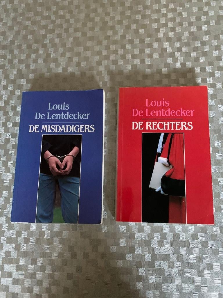 Louis De Lentdecker: De misdadigers, De rechters als NIEUW, Boeken, Politiek en Maatschappij, Zo goed als nieuw, Juridisch en Recht