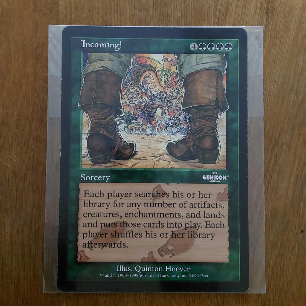MAGIC THE GATHERING  - JUMBO CARD  - INCOMING, Enlèvement ou Envoi, Neuf, Cartes en vrac