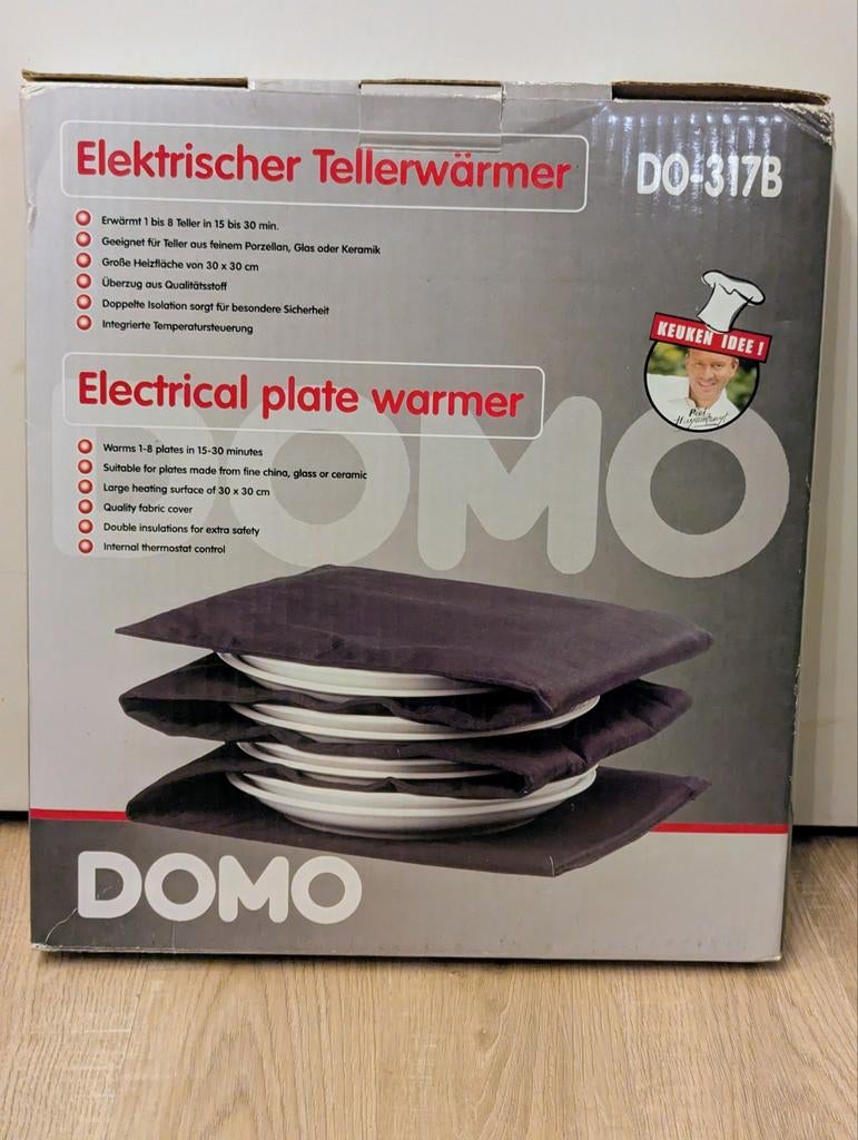 Electrische bordenwarmer, Ophalen