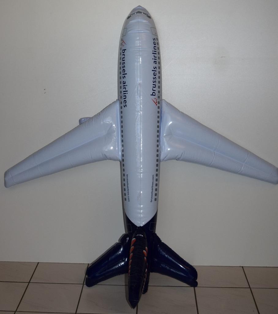 Brussels Airlines / Opblaasbaar vliegtuig / Zie beschrijving, Verzenden, Nieuw