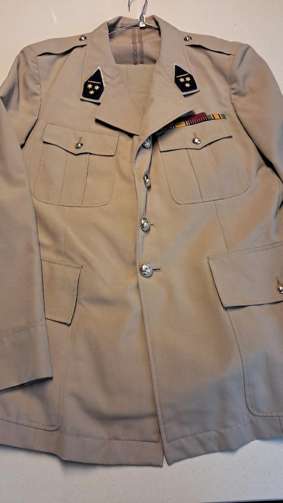 BELGIQUE - ABL - COMMANDANT TRANSMISSIONS - 1970, Enlèvement ou Envoi, Armée de terre, Vêtements ou Chaussures