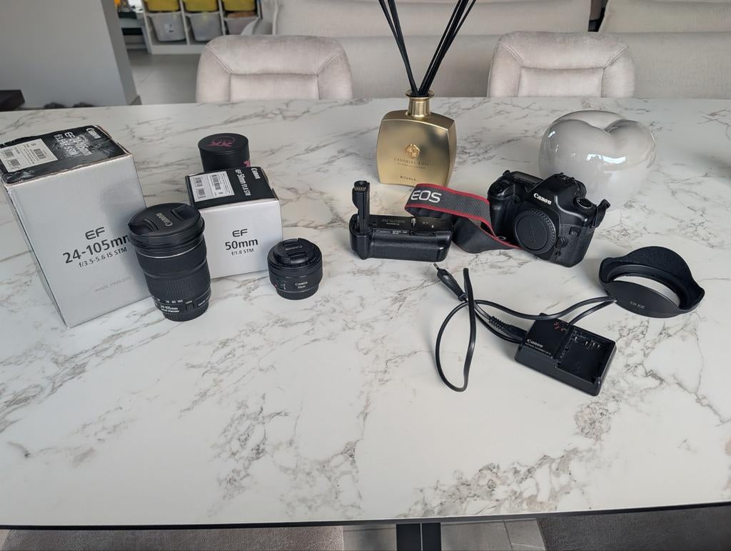 Pack Expert Canon EOS 5D + Objectifs STM (24-105mm & 50mm) +