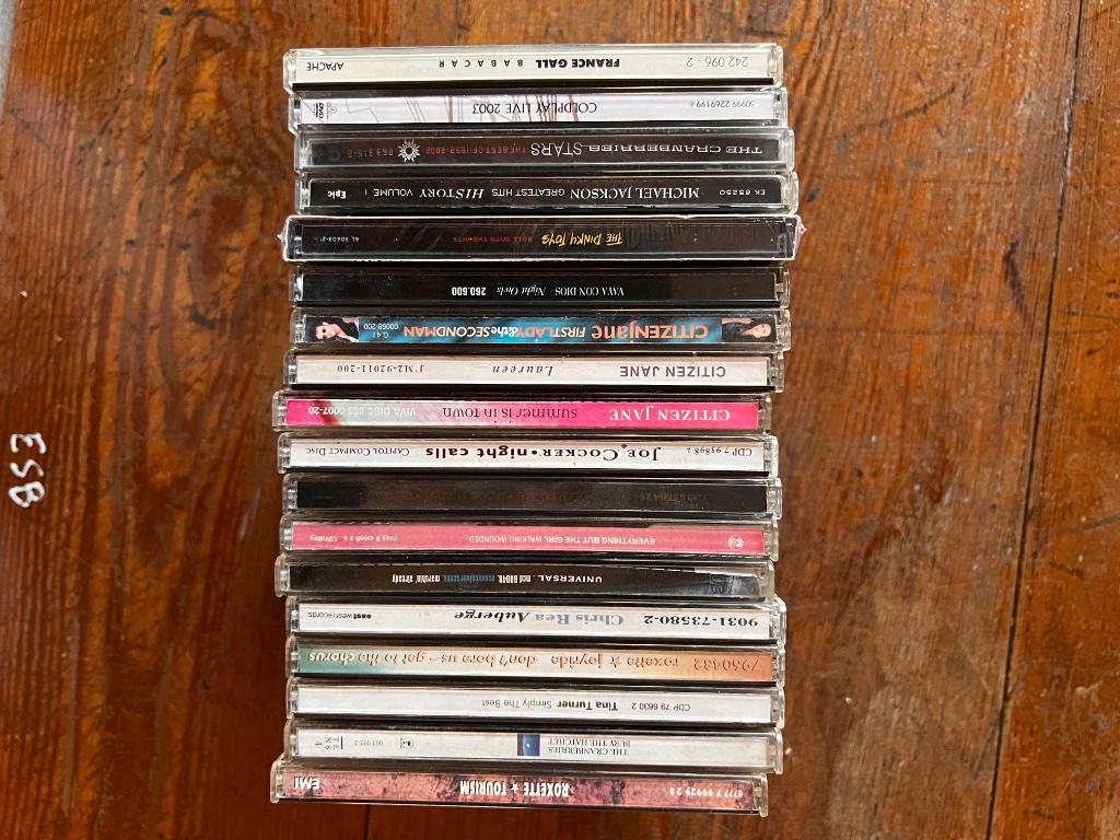 15 cd’s muziek Italiaans-Italiano Eros Ramazzotti en anderen, Cd's en Dvd's, Ophalen, Gebruikt