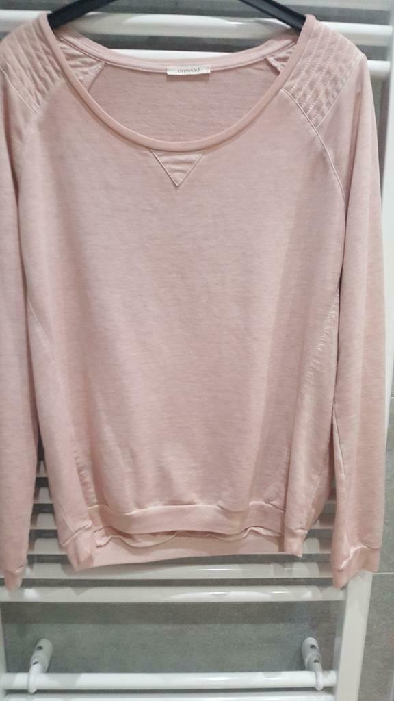 sweat shirt coton promod taille L  nouveau 10 euros, Promod, Ophalen, Zo goed als nieuw, Roze