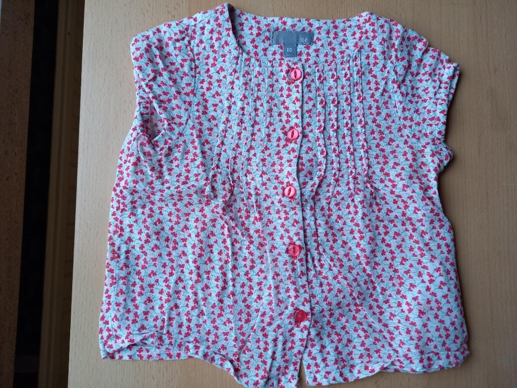 Nieuwstaat, zomers bloesje, maat 80, meisje, JBC, Kinderen en Baby's, Babykleding | Maat 80, Meisje, JBC, Ophalen of Verzenden