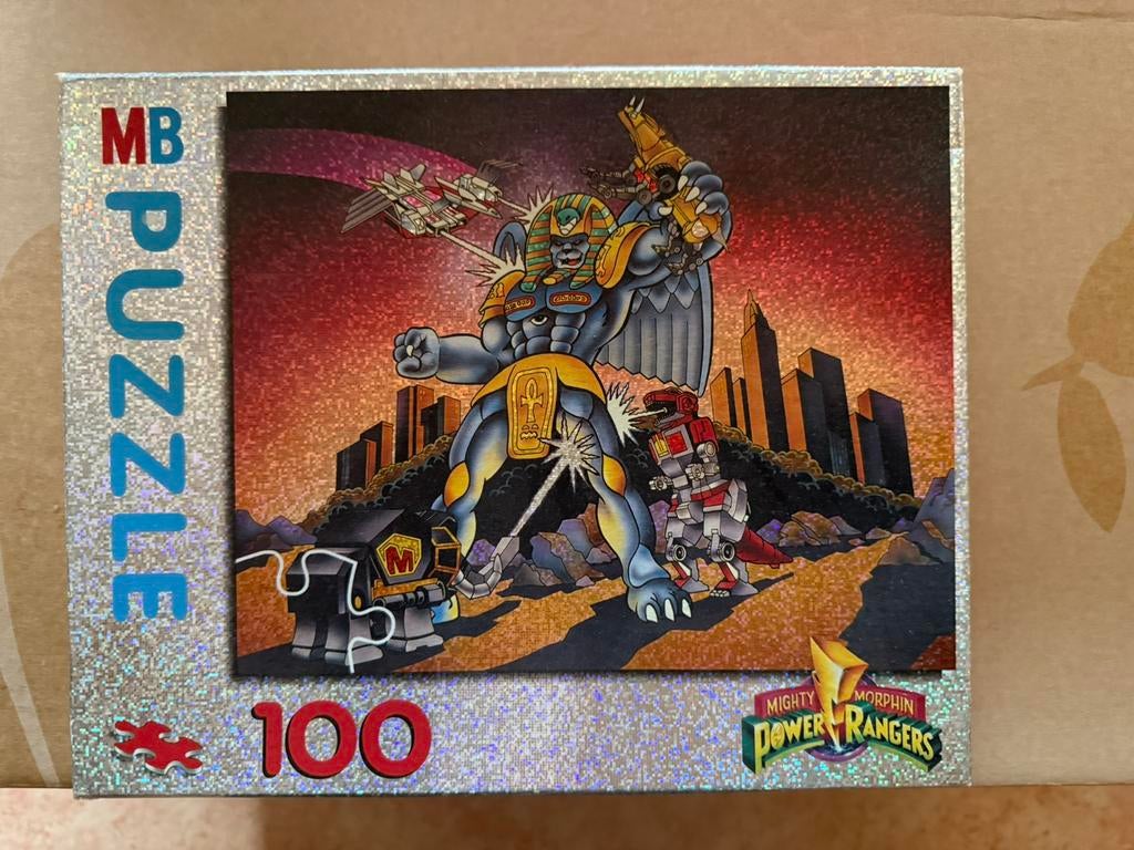 Puzzel power rangers, Ophalen, Zo goed als nieuw