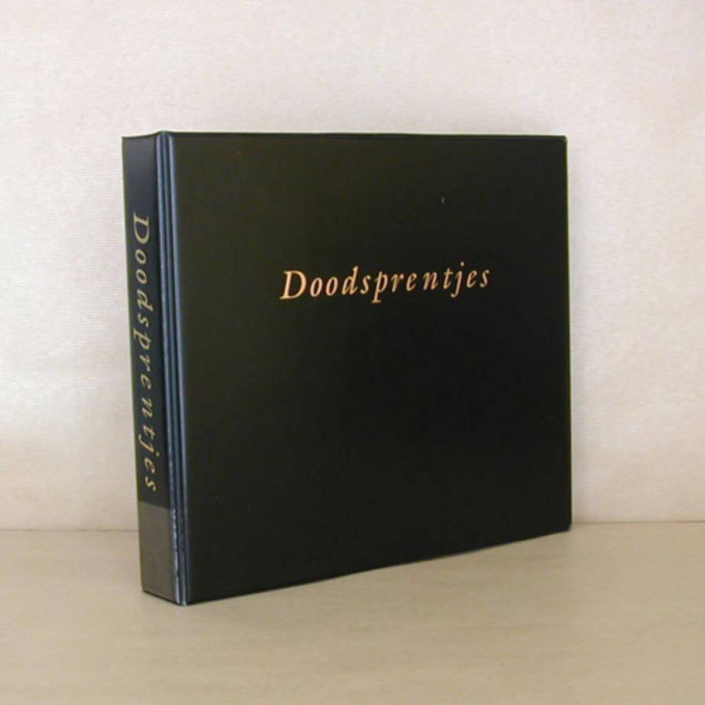 Cadeautip - Verzamelmap doodsprentjes met 35 inlegbladen, Verzamelen, Ophalen of Verzenden