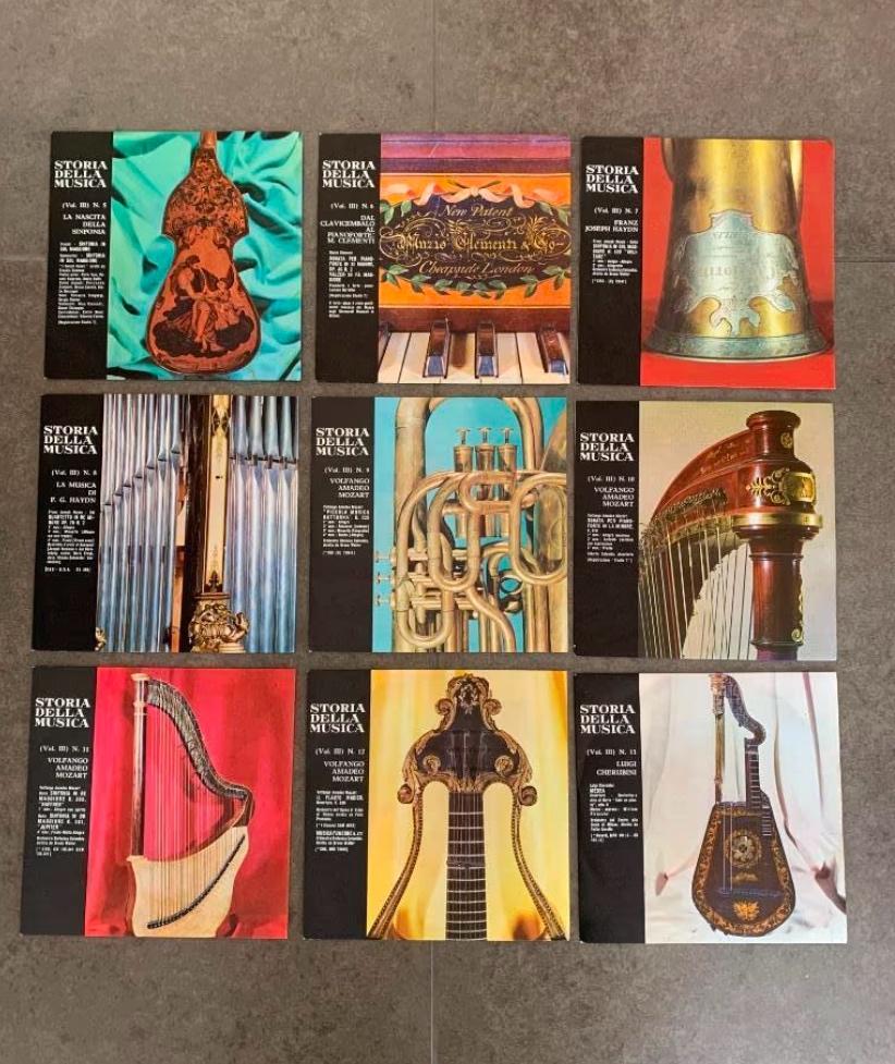 Vinyl singles Storia della Musica N 5-13 In nieuwe staat, CD & DVD, Vinyles Singles, Enlèvement ou Envoi, Comme neuf, Classique
