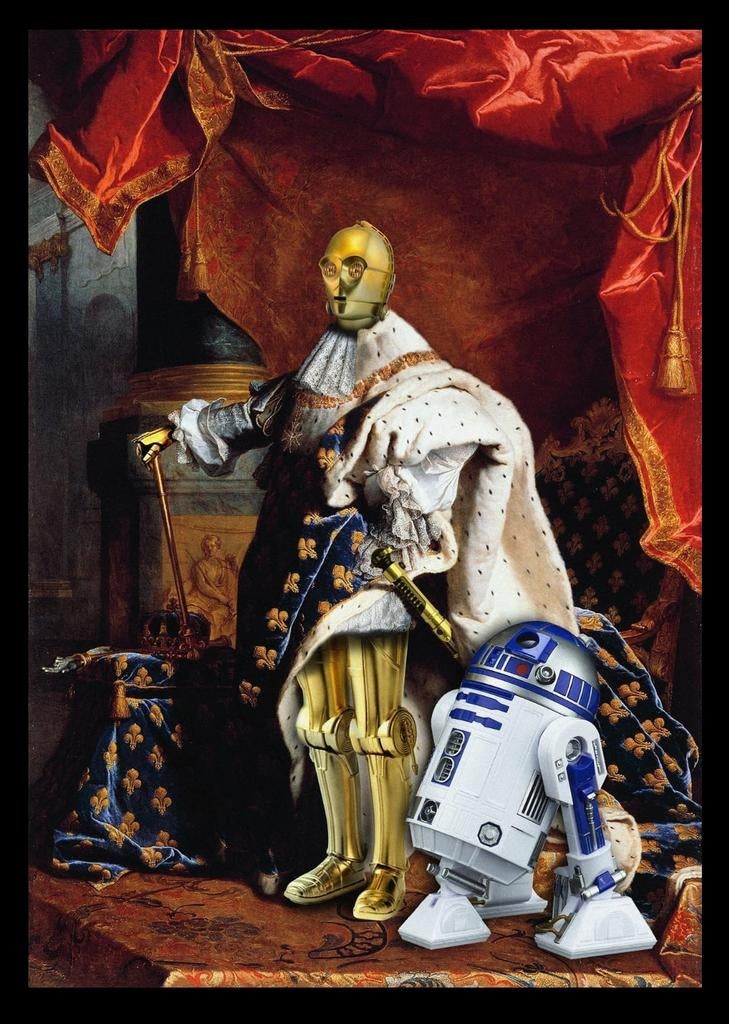 Star Wars - poster - 91x60 Cm High Quality giclée print, Verzamelen, Ophalen of Verzenden, Zo goed als nieuw