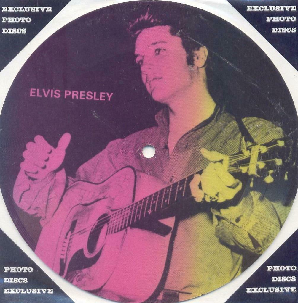 Elvis Presley – Shake Rattle & Roll -  Flexi Picture single, Enlèvement ou Envoi, Comme neuf, Pop