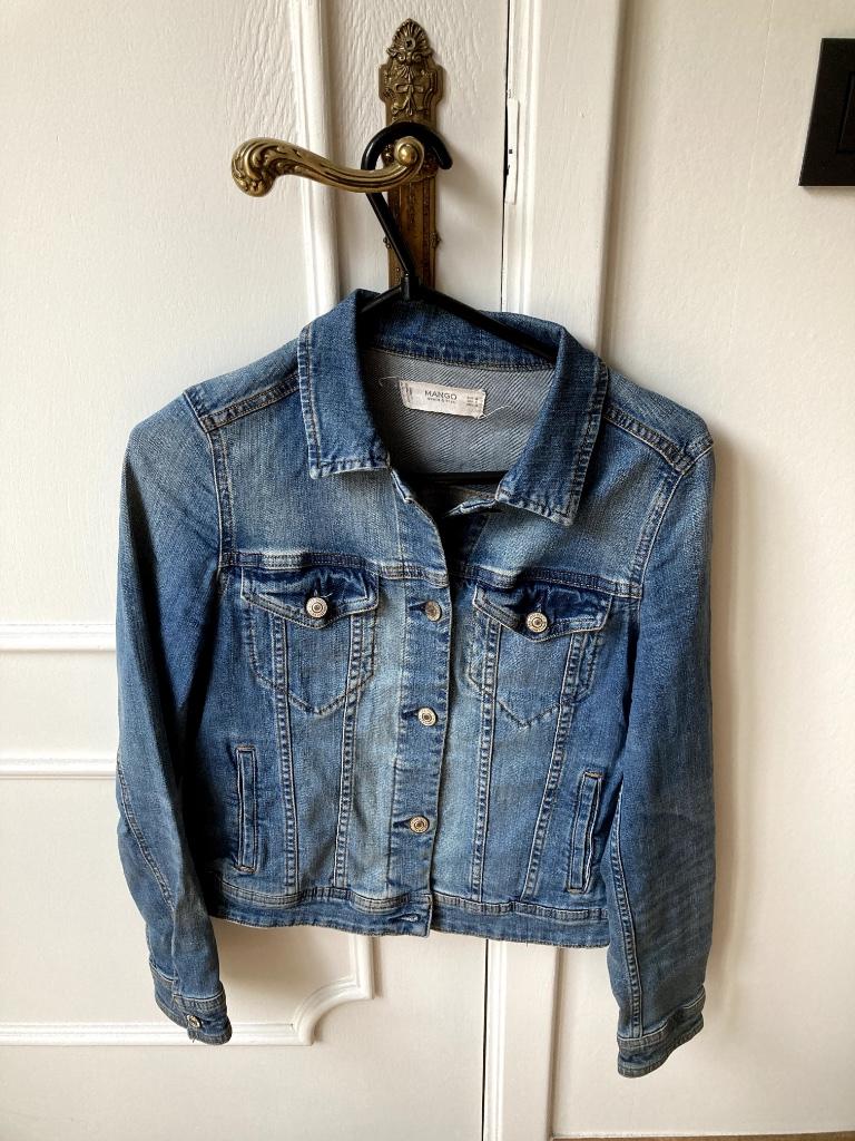 Jeans jas, Ophalen, Gedragen, Maat 38/40 (M)