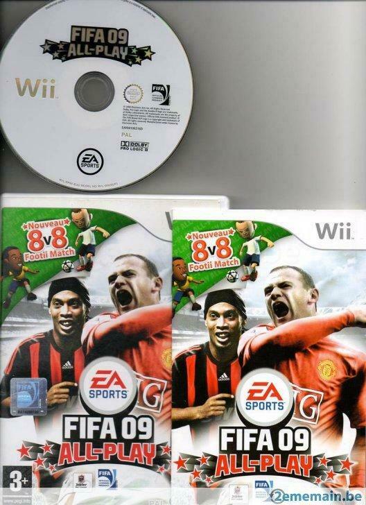 jeu Fifa 09 All-Play Wii, Consoles de jeu & Jeux vidéo, Envoi, Utilisé, Sport, À partir de 3 ans