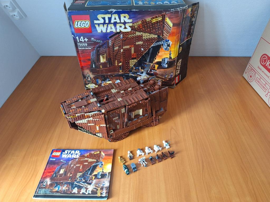lego 75059 Star Wars UCS Sandcrawler, Enlèvement ou Envoi, Utilisé, Ensemble complet, Lego