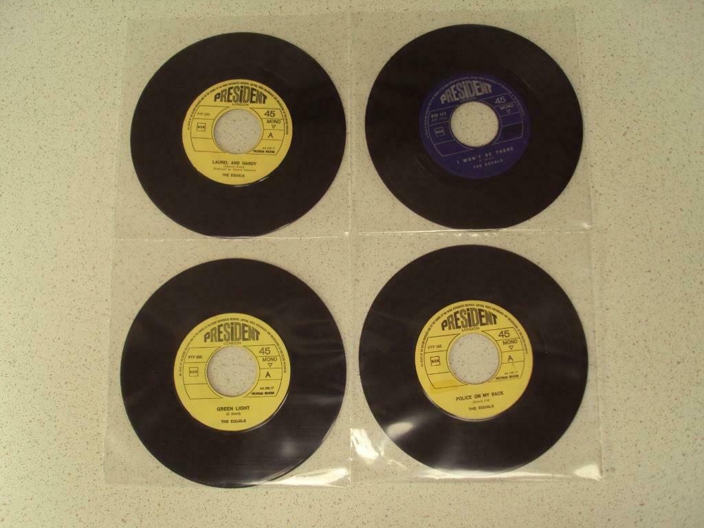 Lot van 4 Juke Box Singeltjes van "The Equals", Ophalen of Verzenden, 7 inch, Pop, Single
