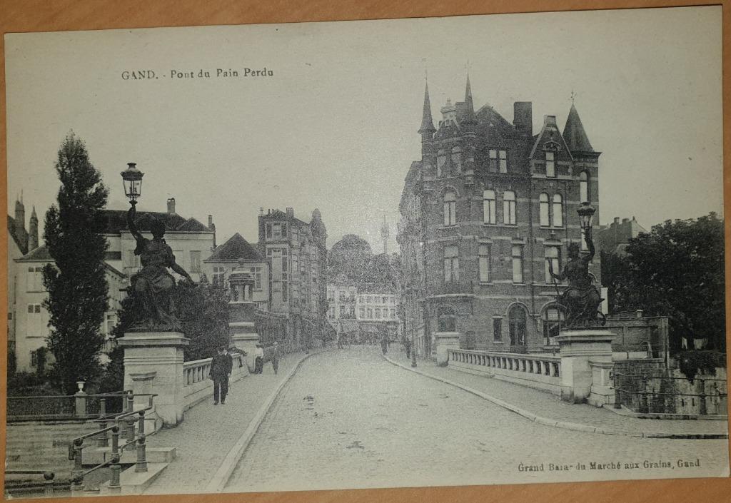 Gent - Gand Pont du Pain Perdu, Enlèvement ou Envoi, 1920 à 1940, Non affranchie, Flandre Orientale