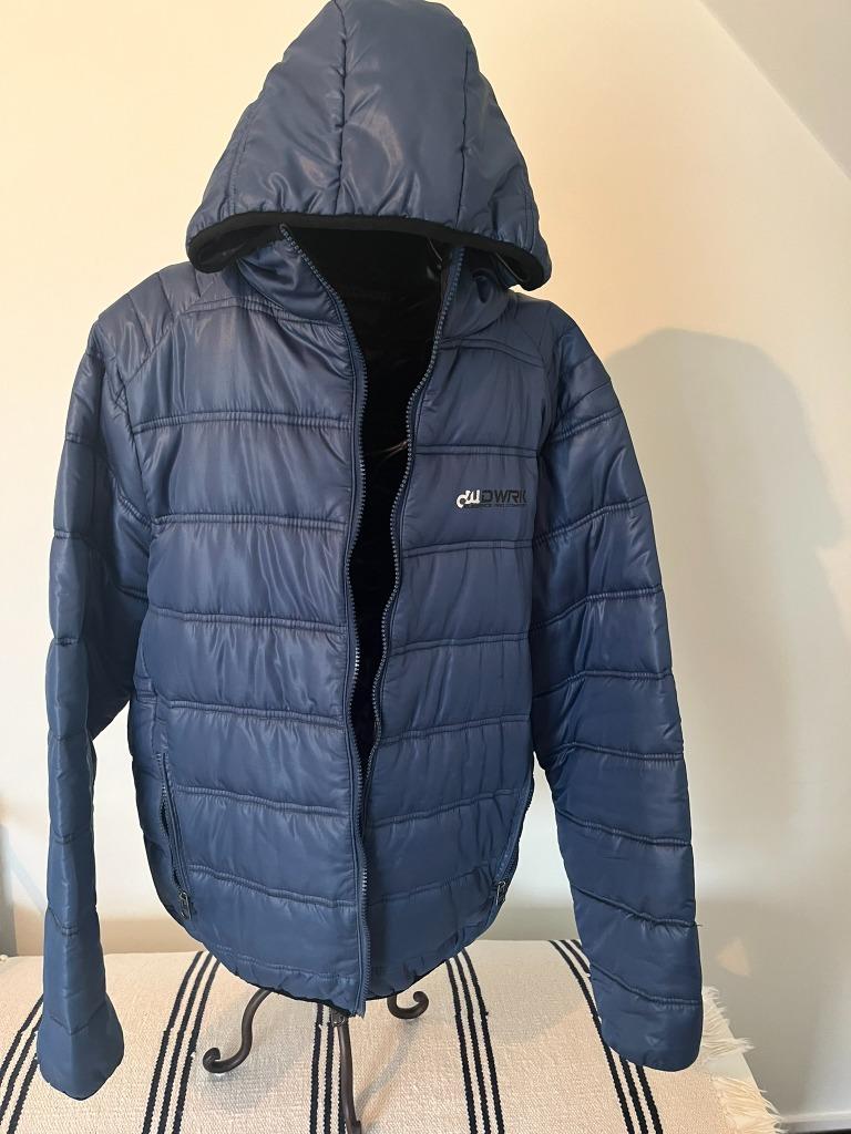 Bomber jacket Heren mt Medium, Ophalen of Verzenden, Zo goed als nieuw, Maat 48/50 (M), Blauw