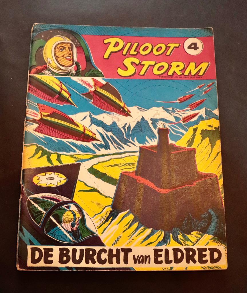 Piloot storm / De burcht van eldred, Boeken, Eén stripboek, Verzenden, Zo goed als nieuw
