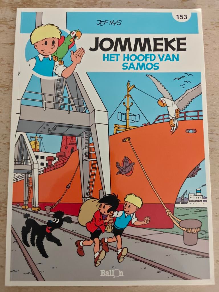 153 - Jef Nys - Jommeke - Het hoofd van Samos, Ophalen of Verzenden