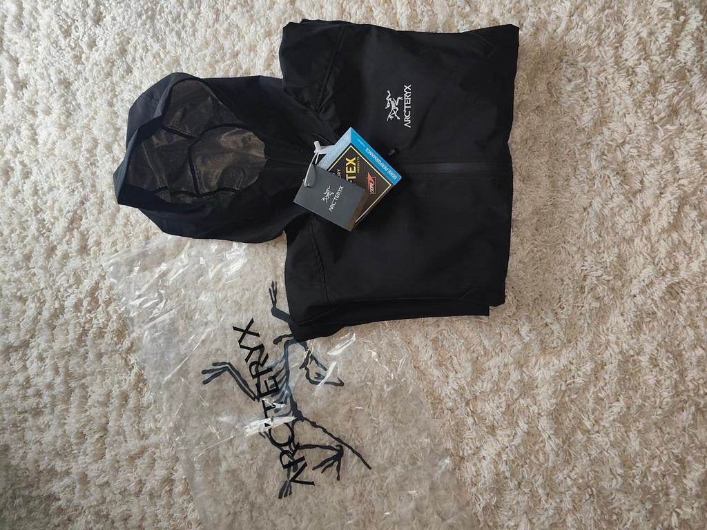 Arc’teryx Gore-Tex Jas – Zwart – Nieuw, Verzenden