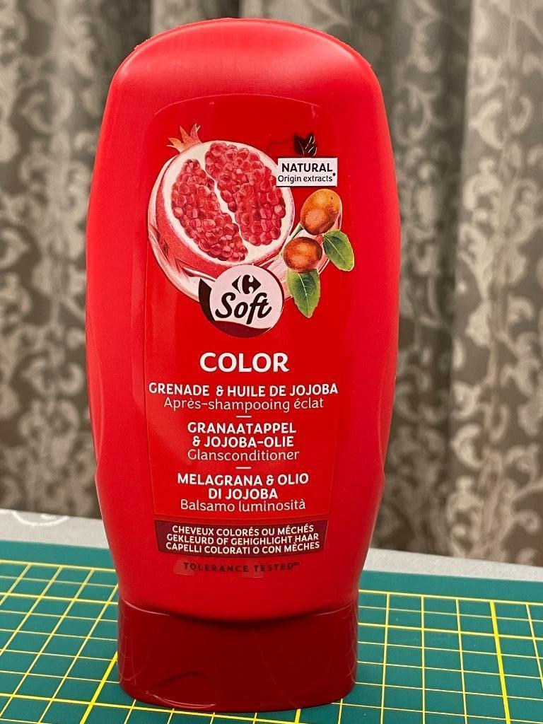 Après-shampooing Carrefour Soft Grenade & huile de Jojoba, Handtassen en Accessoires, Uiterlijk | Haarverzorging, Ophalen of Verzenden