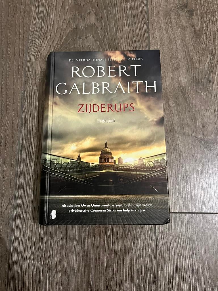 Zijderups - Robert Galbraith - Hardcover, Enlèvement ou Envoi, Comme neuf