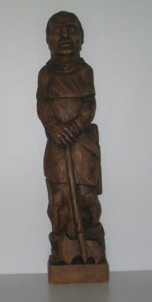 CHEVALIER - 8084, Enlèvement, Sculpture, Bois