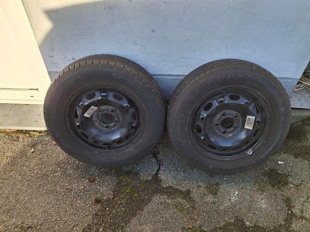VW Polo 6R stalen velgen met winterbanden, Enlèvement, Pneus hiver, Pneu(s)