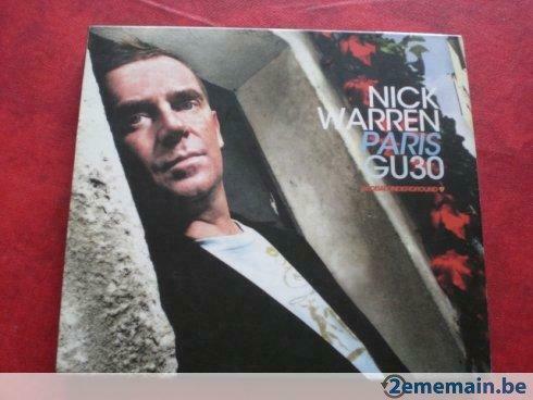 CD Nick Warren - Paris (Global Underground), Ophalen of Verzenden