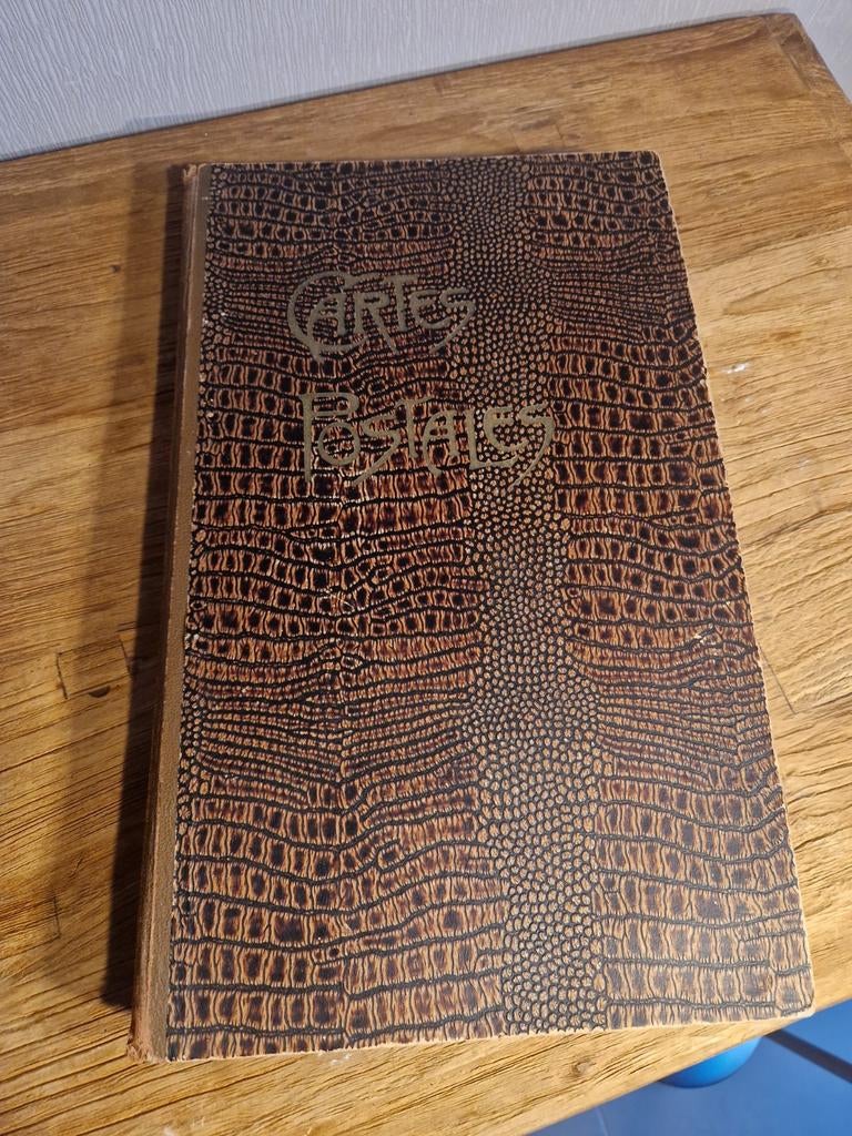 Oud album met 170 postkaarten 1930 tot 1960, Ophalen of Verzenden