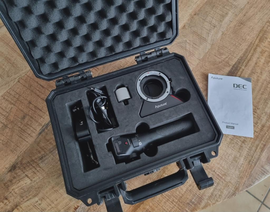 Aputure adaptor wireless lens control MFT vers EF, Enlèvement ou Envoi