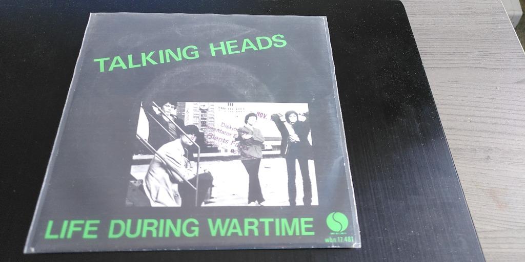 SINGEL TALKING HEADS---LIFE DURING WARTIME---, Gebruikt, 7 inch, Single, Ophalen of Verzenden