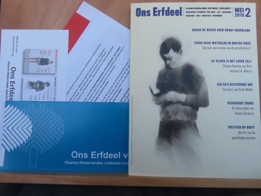 NIEUWSTAAT / Ons Erfdeel Mei 2015, Ophalen of Verzenden, Zo goed als nieuw, Overige onderwerpen, Vlaams - Nederlands Curlt