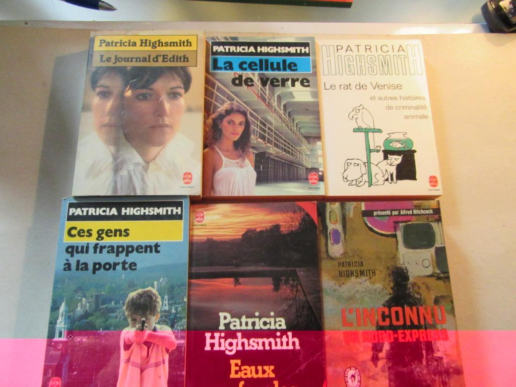 E 6 romans Patricia Highsmith Poche, Ophalen, Gelezen