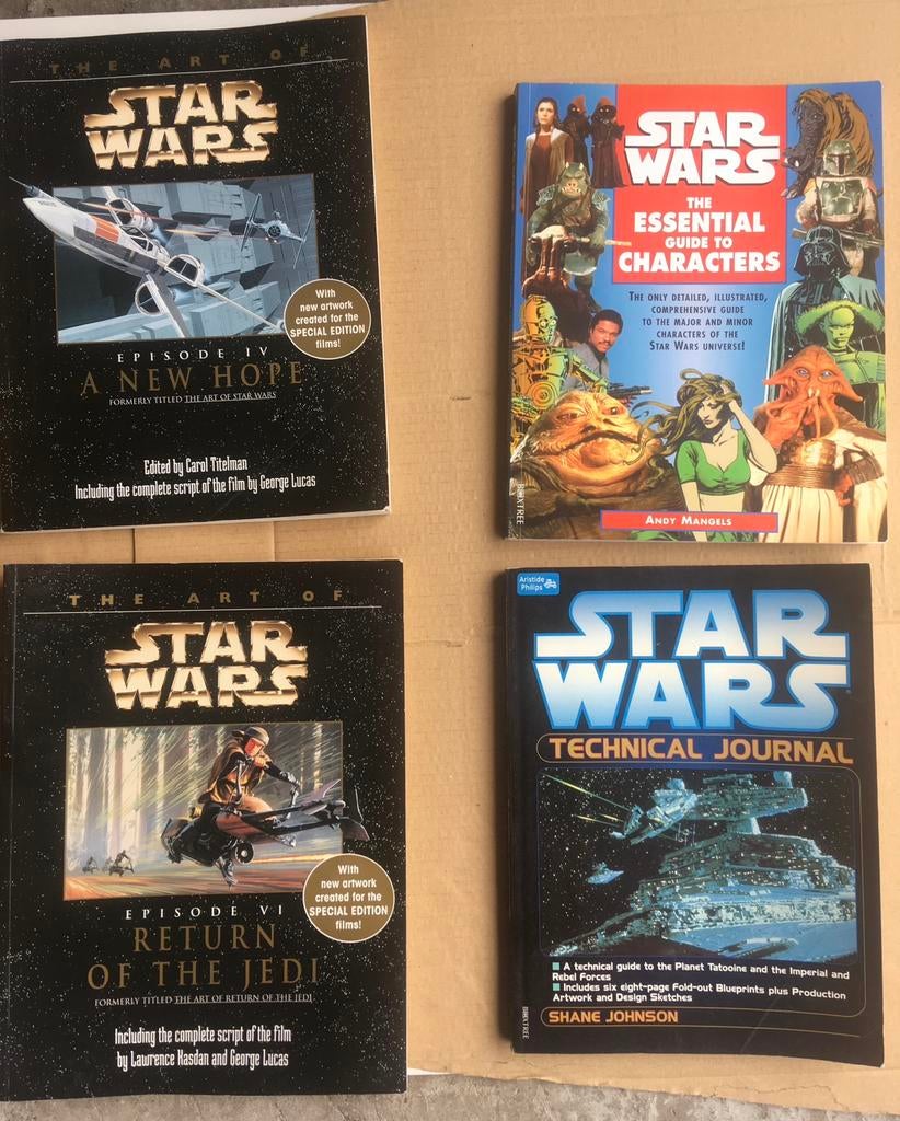 Star Wars boeken lot, Verzamelen, Ophalen of Verzenden, Zo goed als nieuw