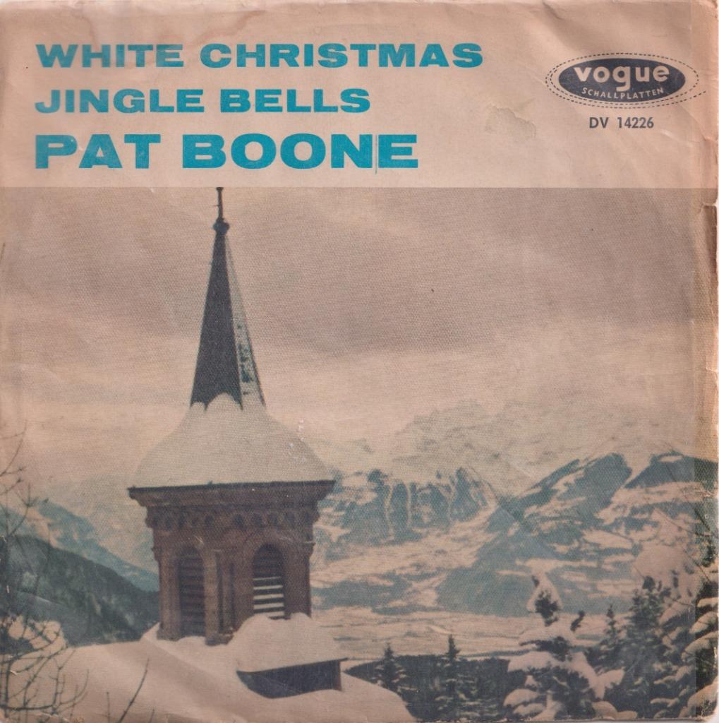 Pat Boone – White Christmas / Jingle Bells – Single, Enlèvement ou Envoi, Utilisé, Pop