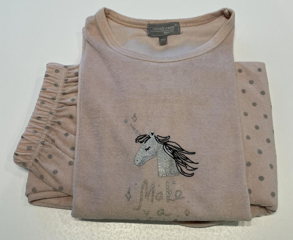 pyjama meisjes velours maat 152, Enfants & Bébés, Enlèvement ou Envoi, Cocodream, Vêtements de nuit ou Sous-vêtements, Utilisé