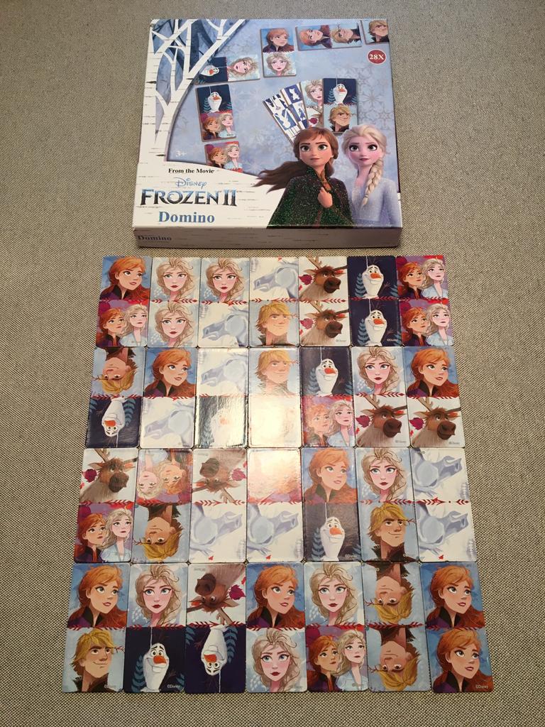 Domino Frozen 2, Ophalen of Verzenden, Zo goed als nieuw
