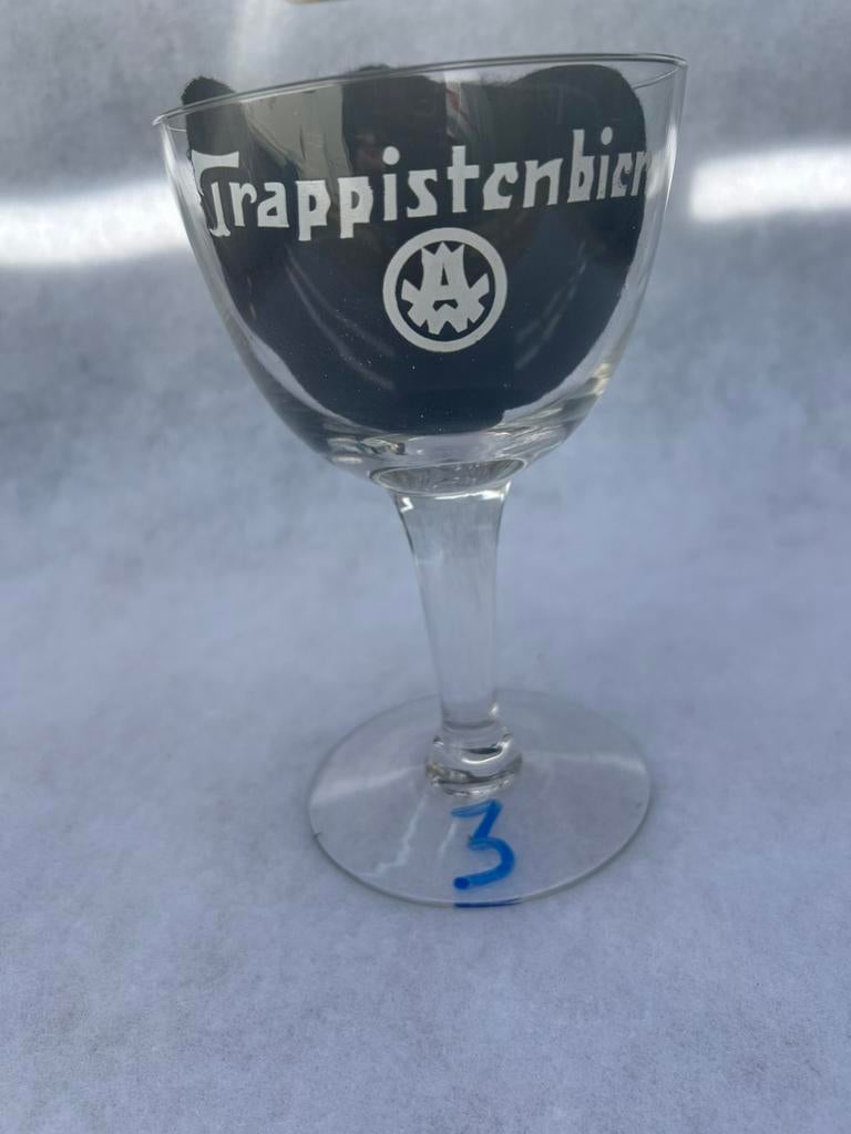 Verre trappistenbier Westmalle n3, Ophalen of Verzenden, Zo goed als nieuw