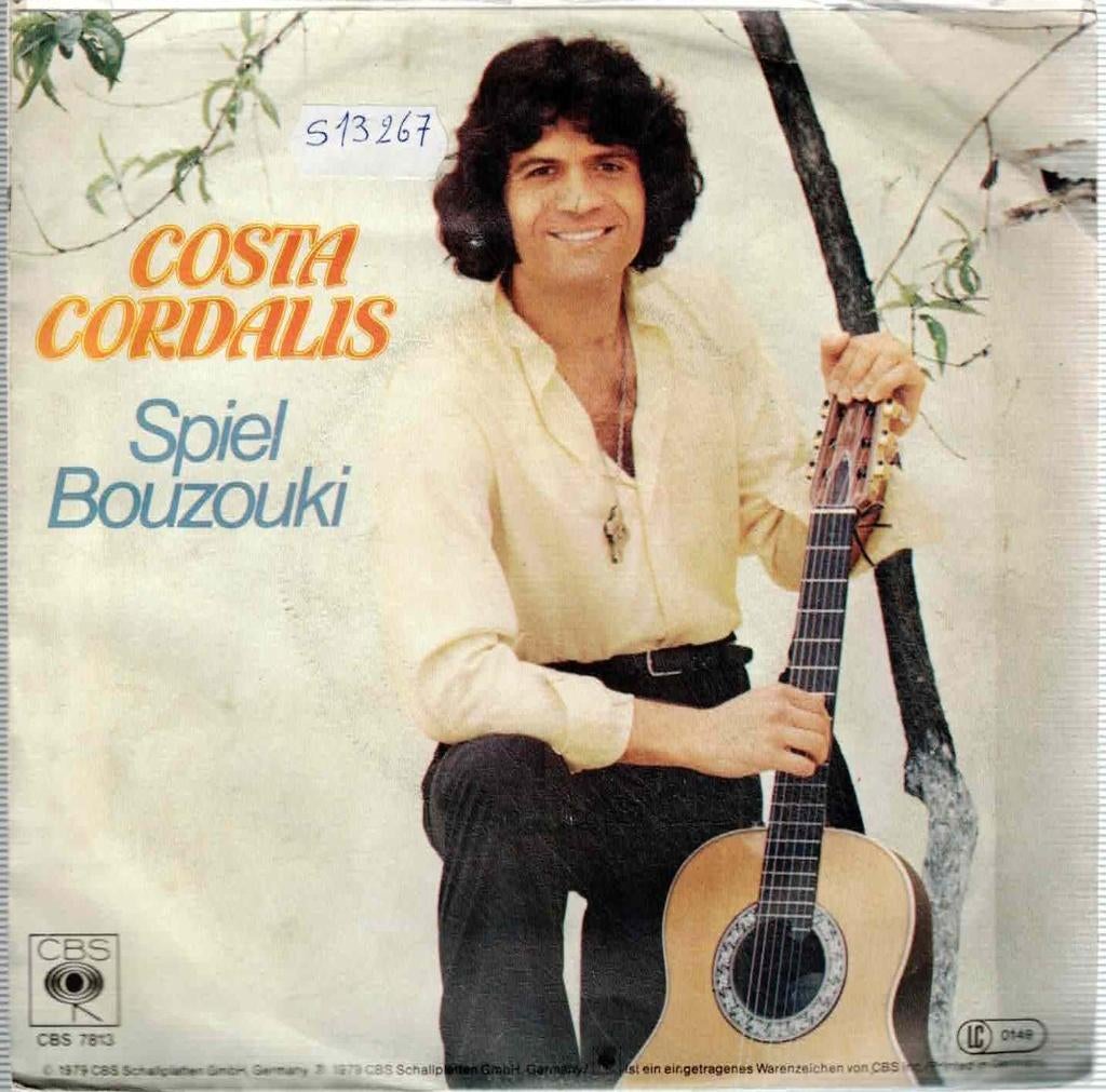 Vinyl, 7"   -   Costa Cordalis – Spiel Bouzouki, Cd's en Dvd's, Vinyl | Overige Vinyl, Overige formaten, Ophalen of Verzenden