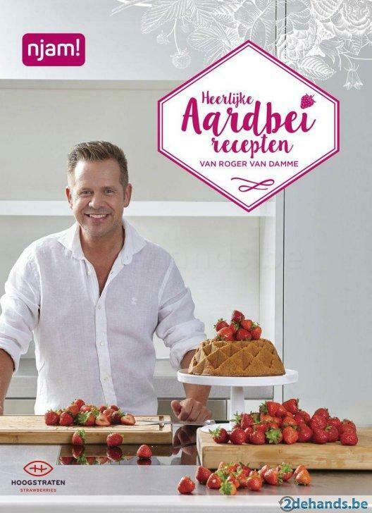 Boek: Roger Van Damme - Heerlijke aardbei recepten, Boeken, Kookboeken, Ophalen of Verzenden, Nieuw