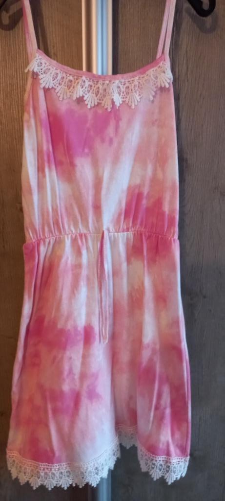 NIEUW roze zomerjurk maat 140, Kinderen en Baby's, Kinderkleding | Maat 140, Ophalen of Verzenden, Nieuw, Meisje, Jurk of Rok