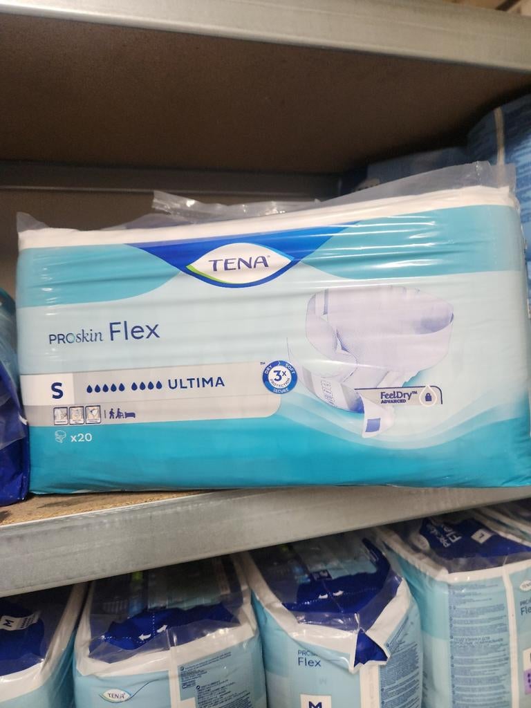 Tena flex, Ophalen