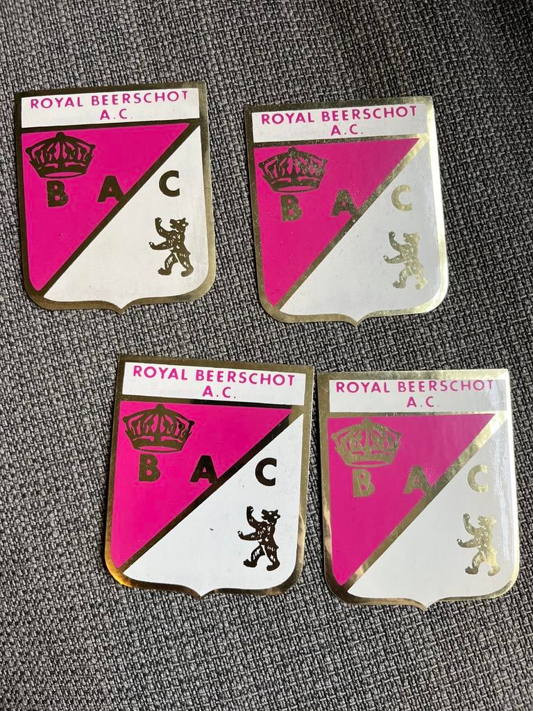 Stickers beerschot, Sport en Fitness, Voetbal, Ophalen of Verzenden, Zo goed als nieuw