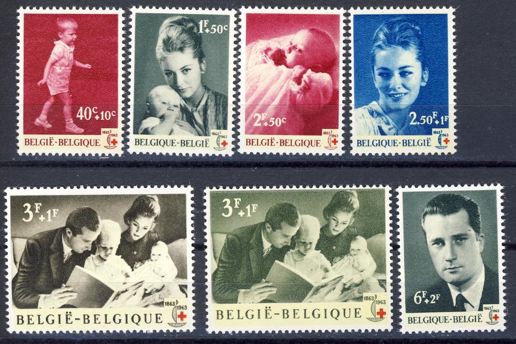Belge 1963 - n 1262 - 1268 **, Timbres & Monnaies, Timbres | Europe | Belgique, Envoi, Neuf