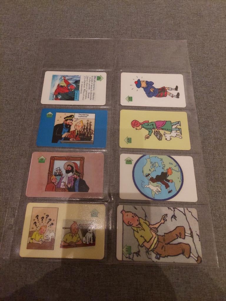 Carte téléphone Tintin, Enlèvement