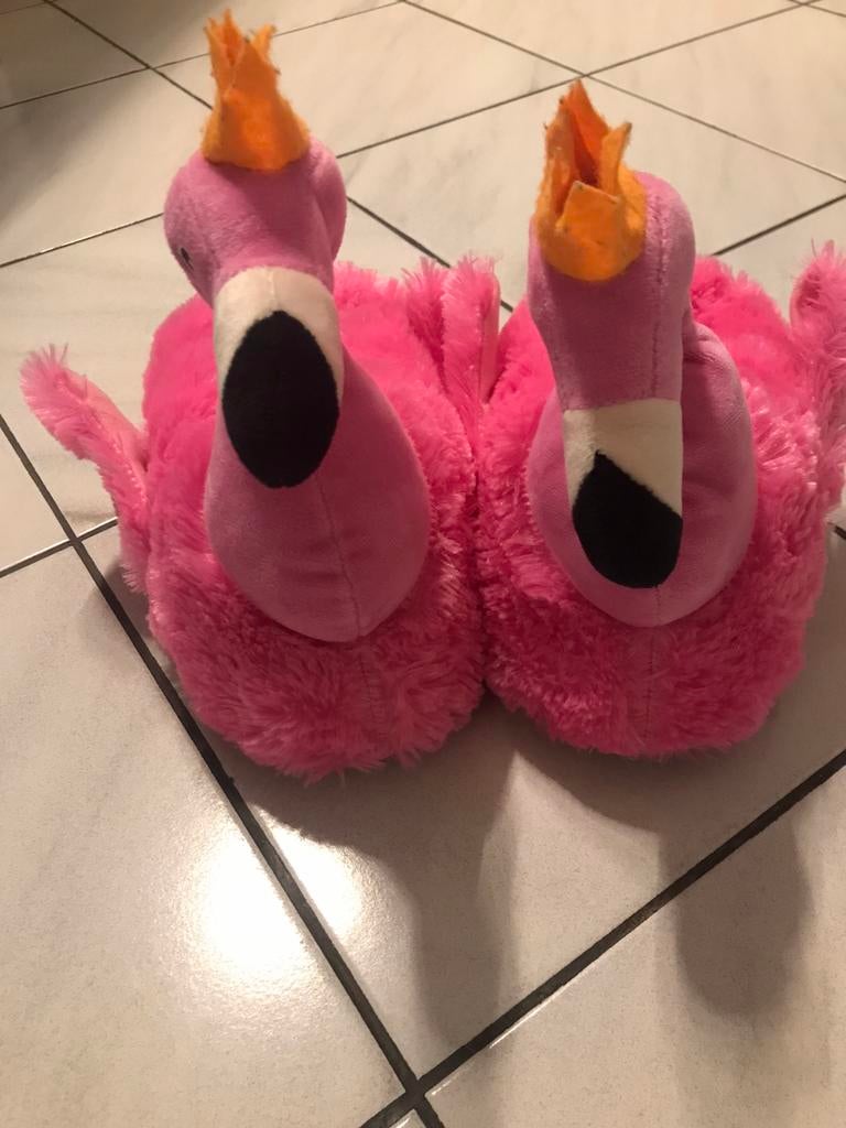 Pantoffels flamingo m 35-36, Ophalen of Verzenden, Nieuw